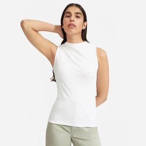 Everlane Micro-Rib Funnel Neck Tank Small